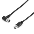 e angle テレビ接続ケーブル 黒 ANGLANTLS15ABK